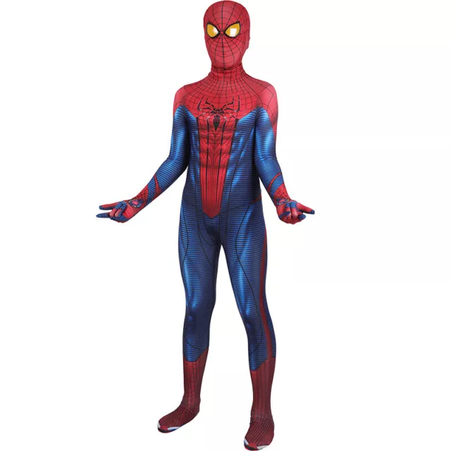 The Amazing Spider-Man PS5 Cosplay Kostüm Kid Kind Jumpsuit body-suit