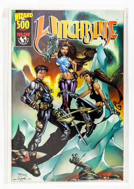 Witchblade #500 (1998 Top Cow/Image) Special Wizard Edition w/COA! Unread! NM-