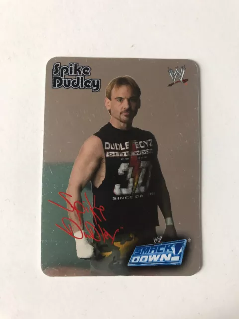 Card wrestling - WWE WWF - Spike Dudley - signed