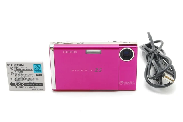 NEAR MINT】 FUJIFILM FinePix Z5fd Pink Compact Digital