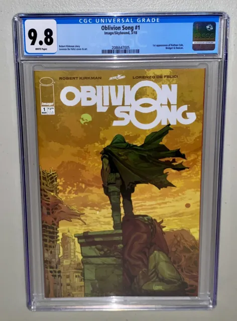Oblivion Song #1 CGC 9.8 Image Comics Movie coming starring Jake Gyllenhaal