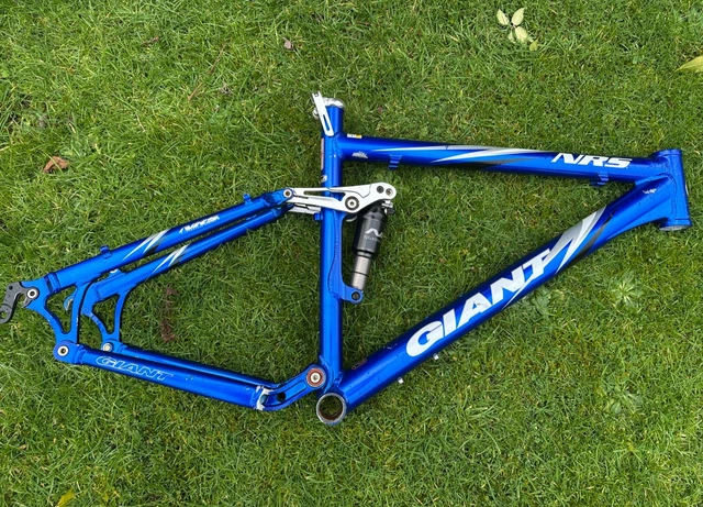 GIANT NRS 1 Full Suspension Mountain Bike Blue Medium £104.69