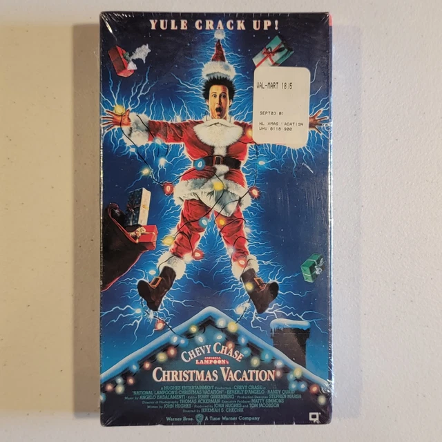 NATIONAL LAMPOON'S CHRISTMAS Vacation VHS 1989 Chevy Chase COMEDY