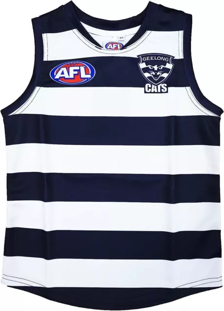 Geelong Cats AFL Home Footy Guernsey Football Jumper Youth Kids Men Sizes