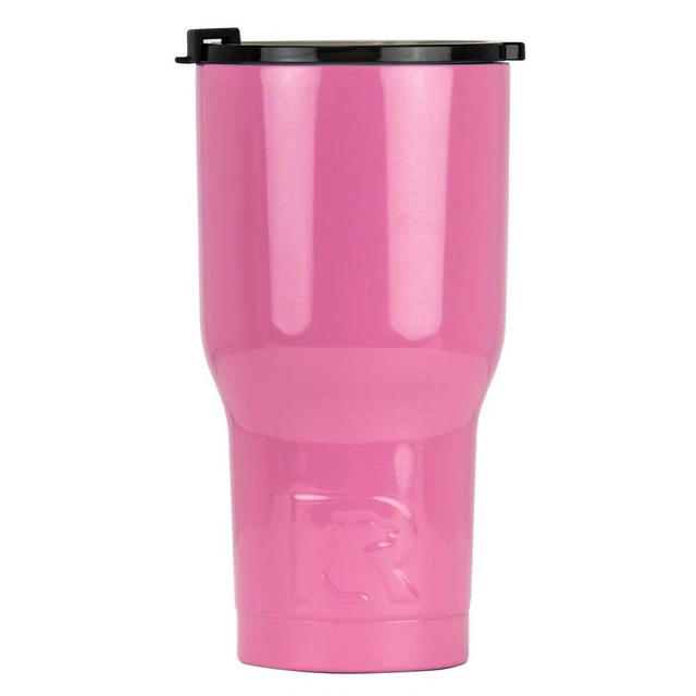 RTIC 20 oz Tumbler Hot Cold Double Wall Vacuum Insulated 20oz Rose Petal 3