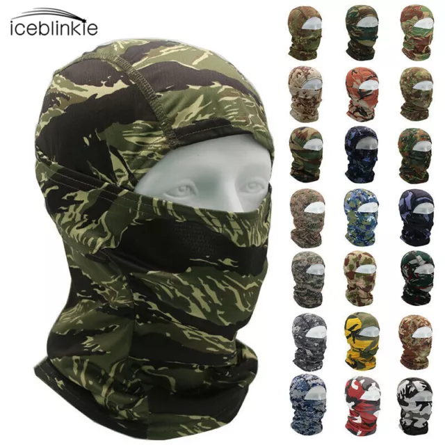 Tactical Fishing Balaclava Face Mask Scarf Shield Neck Gaiter Bandana Headwear