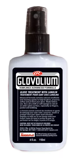 Rawlings Glovolium Advanced Formula Glove Treatment With Lanolin  Pump Spray