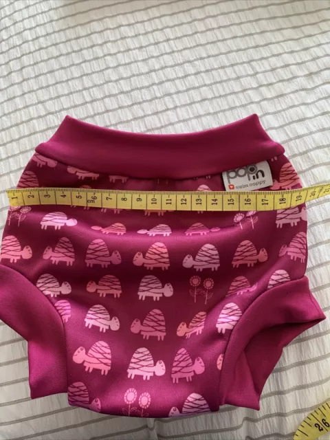 Close Popin Nuoto pannolino piccola stampa tartaruga rosa nuovo