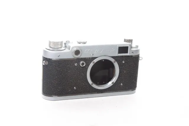 Fed 2 Body Only | Silver | 35mm Rangefinder Vintage 35mm Rangefinder Film Camera