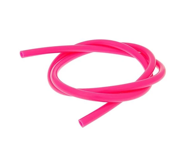 Tuyau de carburant coloré 1 mètre diamètre 5 mm rose