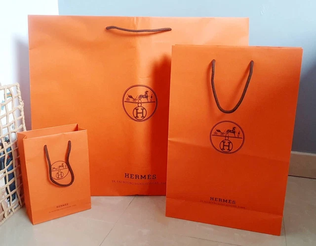 HERMES Boite carton orange 41x39x23 cm Sac Kelly Birkin - Objets divers