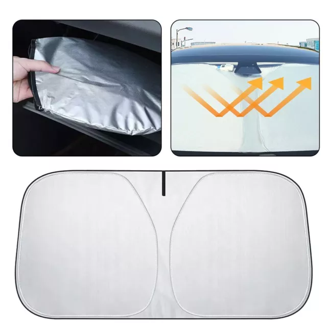 1pc Parabrezza Auto Parasole UV Blocco Protezione Pieghevole Cover Ant. Vetro