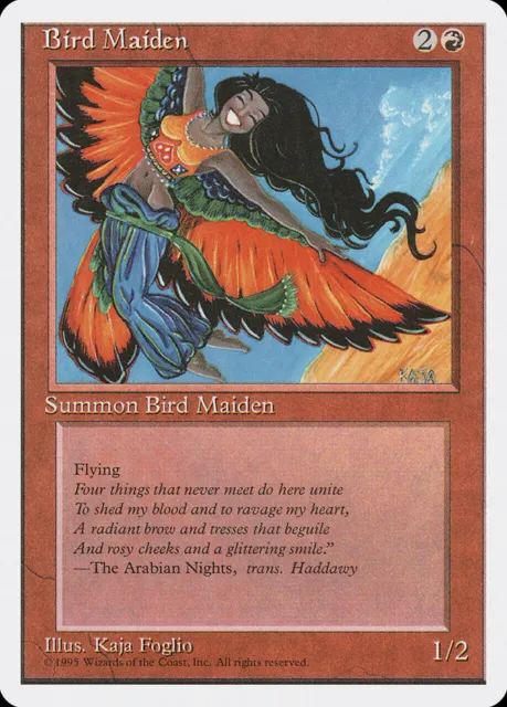 4ED-177 - Bird Maiden - Magic - Fanciulla Alata