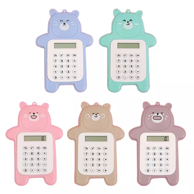 Mini Standard Calculator 8-Digit LED Display Pocket Size for Boy Girl Student