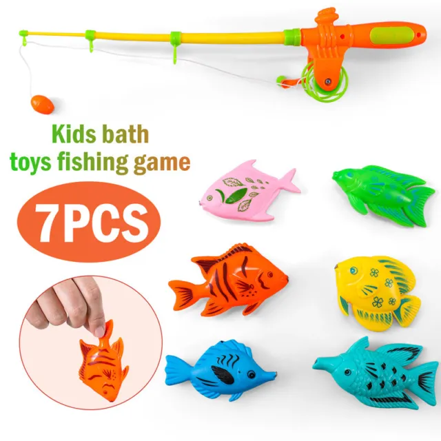 Fishing Bath Toys For Kids Girls Boys Toddlers Bathing  1 Year Old Age Magnetic