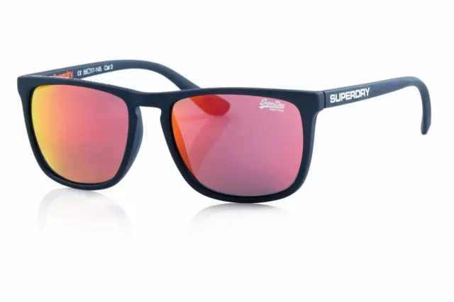 Superdry Shockwave Plastique Lunettes de Soleil Sds 189 Neuf Unisex