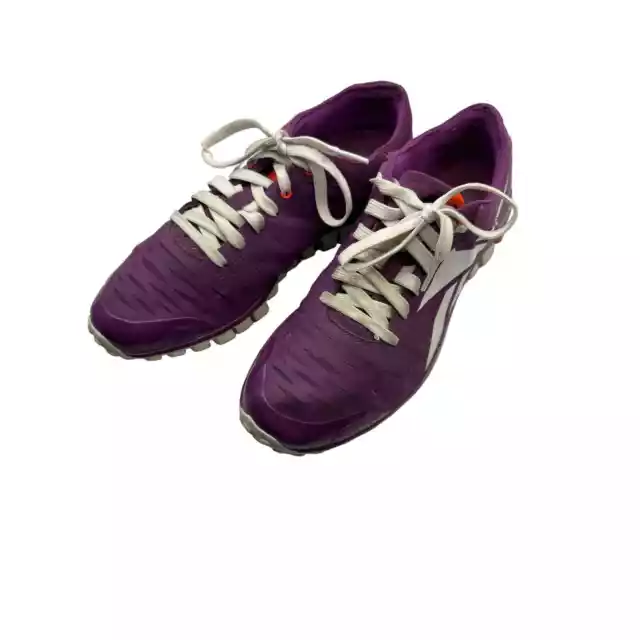 Reebok Realflex Women's Size 9 Purple Lace Up Running Shoes Sneakers J93849
