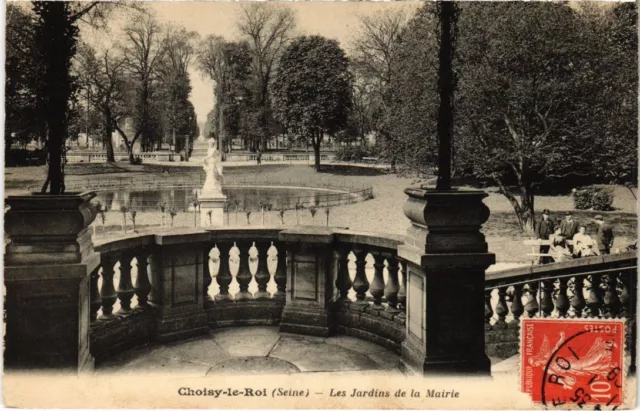 CPA AK Choisy le Roi Les Jardins de la Mairie FRANCE (1282531)