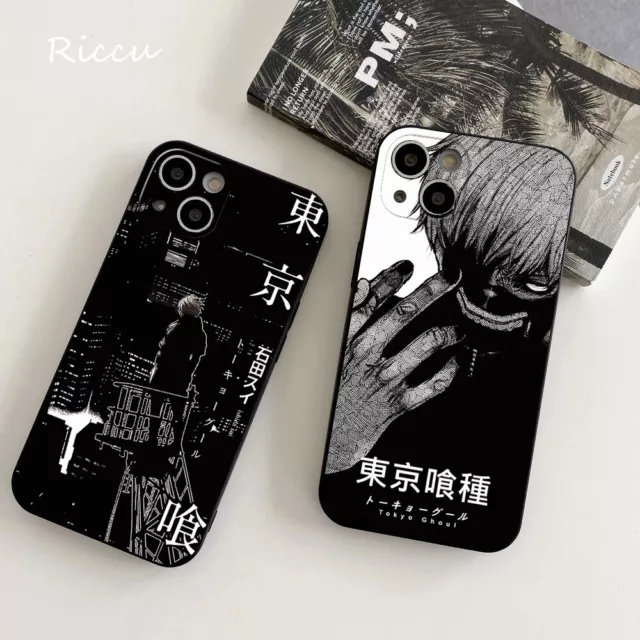 Anime Style Tokyo Ghoul Manga Clear Case Cover For iPhone X XR XS 11 12 13 14 15