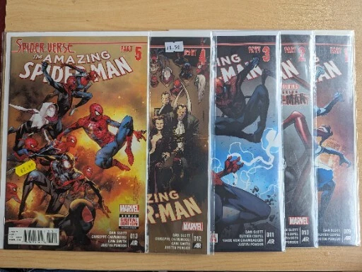 Marvel Comics - The Amazing Spiderman - Spider Verse 1-6, 1st Spider-Punk
