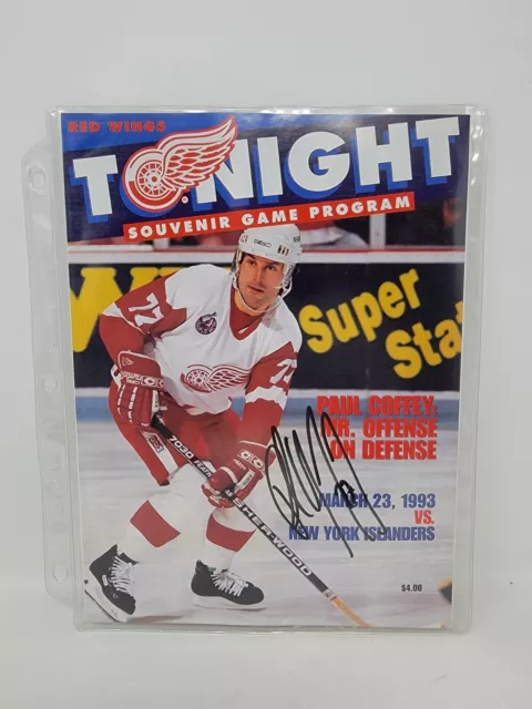 Mats Sundin Signed 1997-98 Toronto Maple Leafs Yearbook Program JSA COA