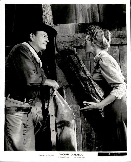 RL4 Original Photo JOHN WAYNE CAPUCINE North to Alaska Western Film Sexy Starlet RL4 Original Photo JOHN WAYNE CAPUCINE North to Alaska Western Film Sexy Starlet