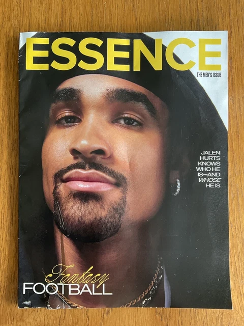 ESSENCE MAGAZINE 2023 May/June~Men's issue~Jalen Hurts~Fantasy football