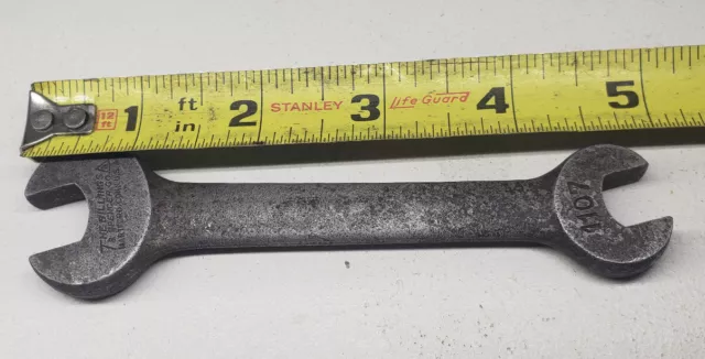 Wrench Billings & Spencer Open End (3/16" x 1/4") 1107 USS Machine USA Vintage