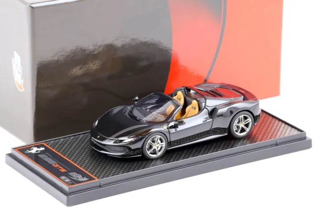 1:43 BBR Ferrari 296 GTS Spider New Daytona black - Limited 50 pcs.