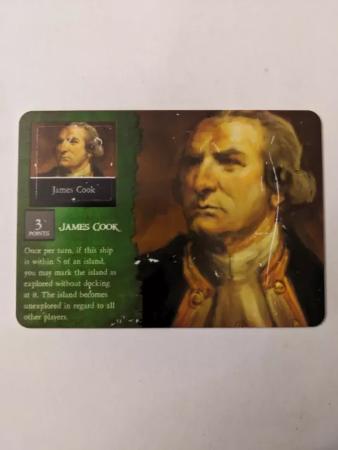 Wizkids Pirates CSG South China Seas James Cook 056 Rare Never Punched