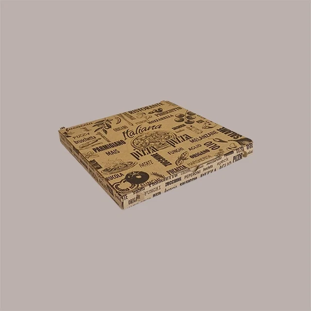 Scatole Pizza 33x33 Cm - Confezione Da 95 Pezzi Per Asporto | Altezza 3,5 Cm - Foto 2