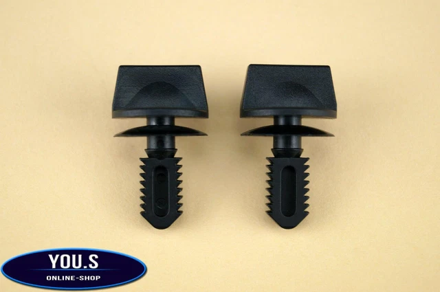 2 X SCHEINWERFEREINSTELLER Klammer Clips Instrumententafel Verschluss ...