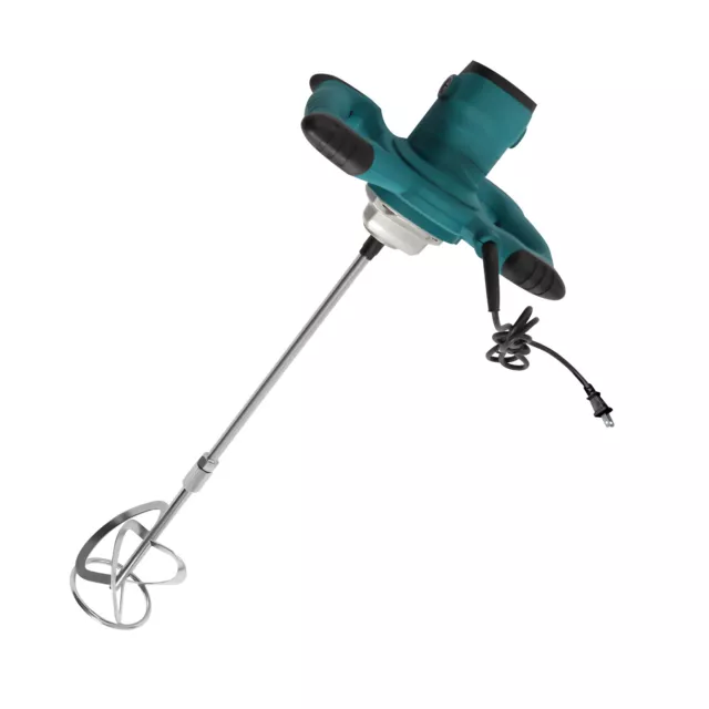 M14 Shaft Plaster Paint Mixer Paddle Electric Drill Mortar Cement Mixing Rod USA