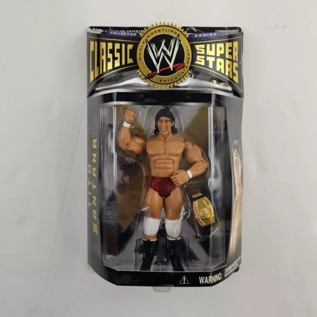 Tito Santana WWE Classic Superstars Series 4 Jakks Pacific Wrestling Figure