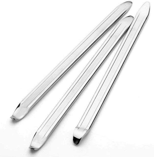 4 Démonte-Pneus Abiemuce - 30cm En Acier Chrome Vanadium - Pour Moto, Voiture, Vélo