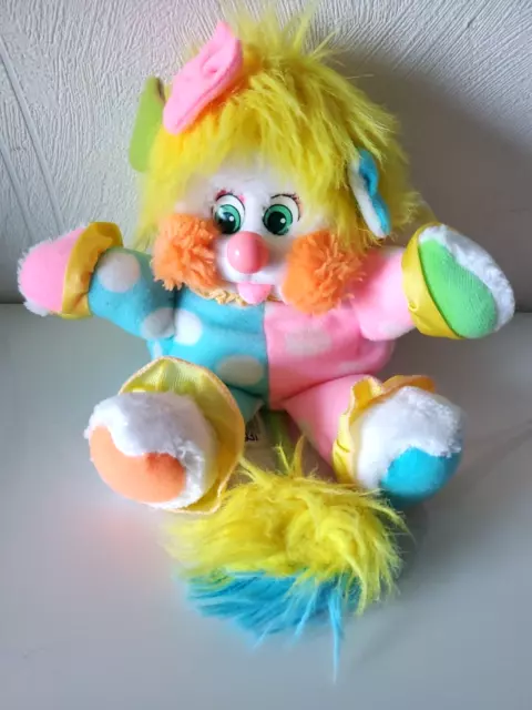 Peluche Popples Clown Carnaval Vintage Mattel 1988