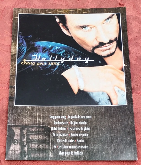 LIVRET FASCICULE 12 Pages Johnny Hallyday