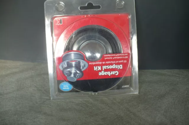 Keeney (K5417) Professional Grade Garbage Disposal Flange and Stopper, Chrome
