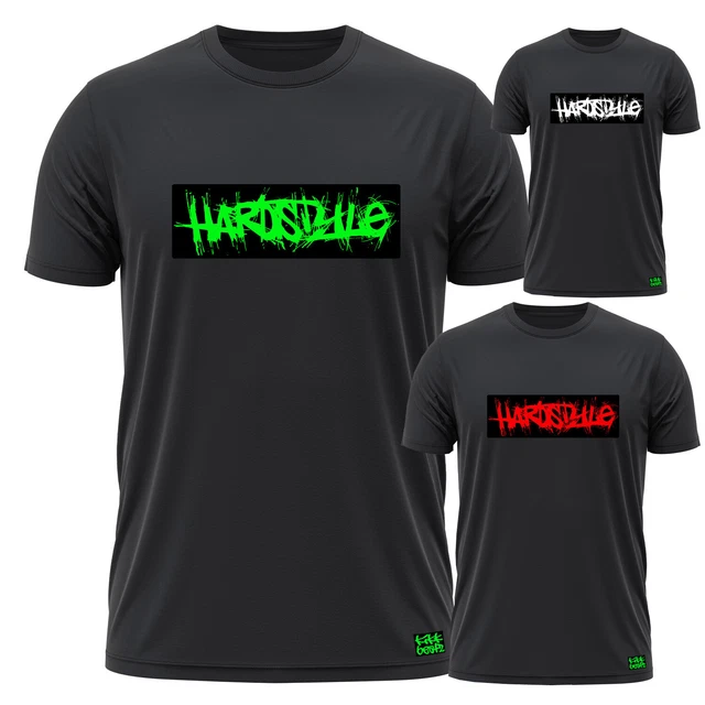 HARDCORE MÄNNER HERREN T-Shirt | Hardstyle Gabber RTC Musik Techno Hose | M2 EUR 17,90 - DE
