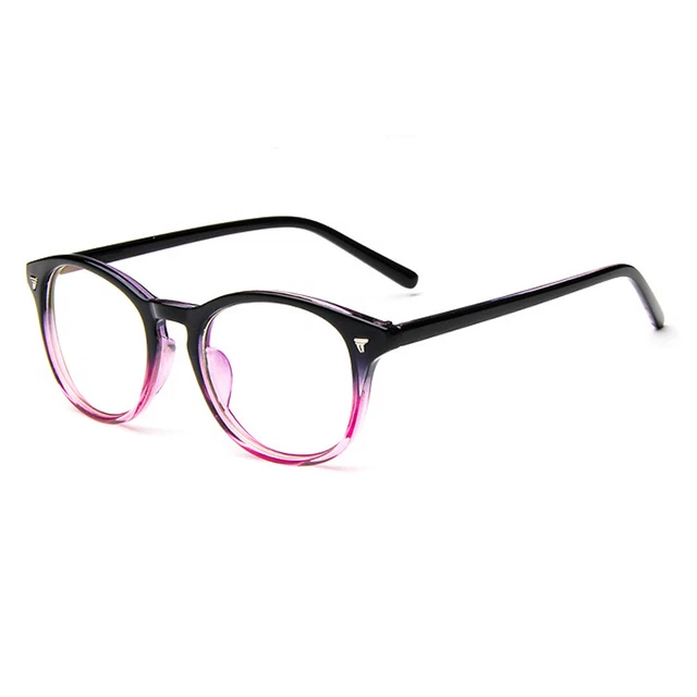 Design Trendy Women's Reading Glasses Purole Plastic Frame Reader +1.00 to +6.00