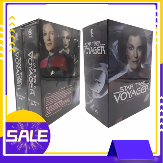 Star Trek Voyager Complete Series Season 1-7 DVD Box Set Brand New Sealed