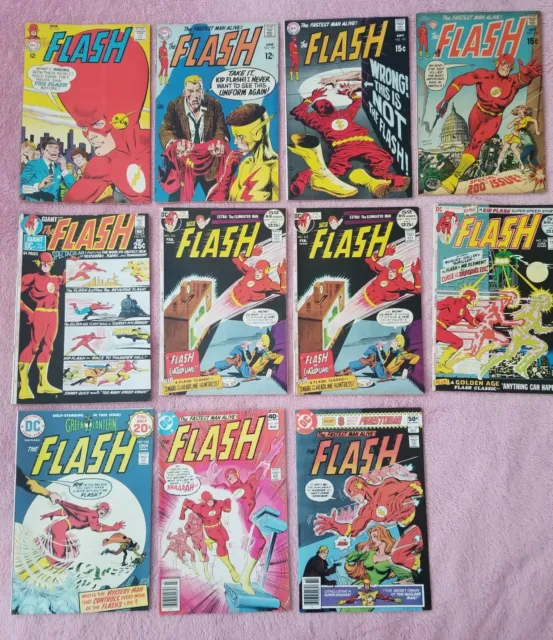 Flash Comics Group, late silver, bronze age