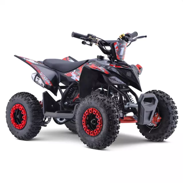 FunBikes Excite 50cc Red Kids Petrol Mini Quad Bike