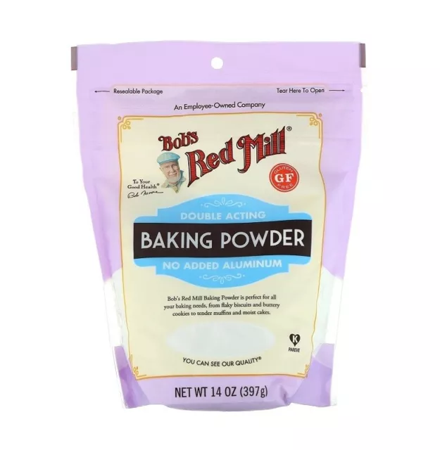 ^ Bob's Red Mill Baking Powder Double Acting No Added Aluminium 397g