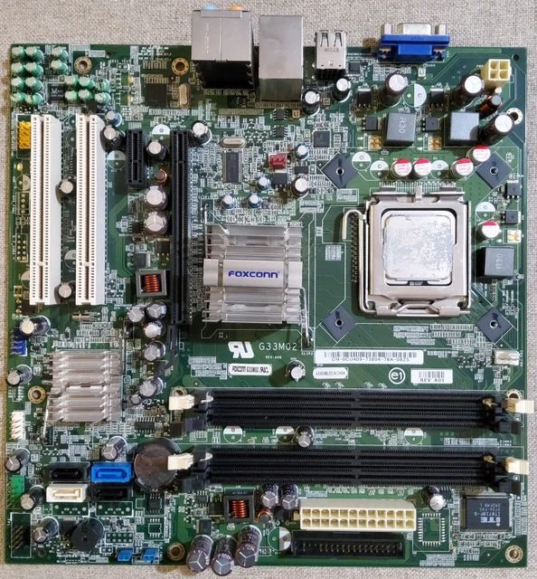 PLACA BASE FOXCONN G33M02 RAM DDR2 CN-0CU409-73604 PLACA BASE PC