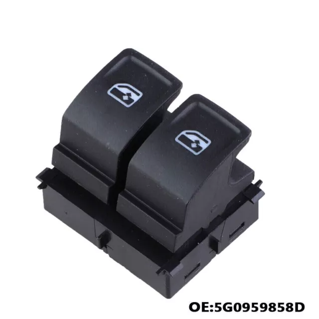 New For VW Golf MK7 2 Door Front Drivers Right Electric Window Switch 5G0959858D