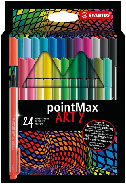 STABILO pointMax 24er Etui ARTY Stück In Karton Unbestimmt 2022