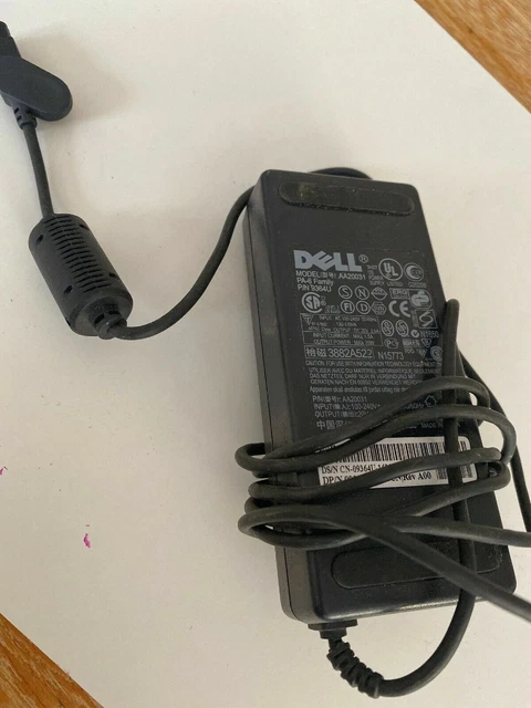 Véritable adaptateur secteur USB-C pour Dell WMDHR 65W 20V 3.25A
