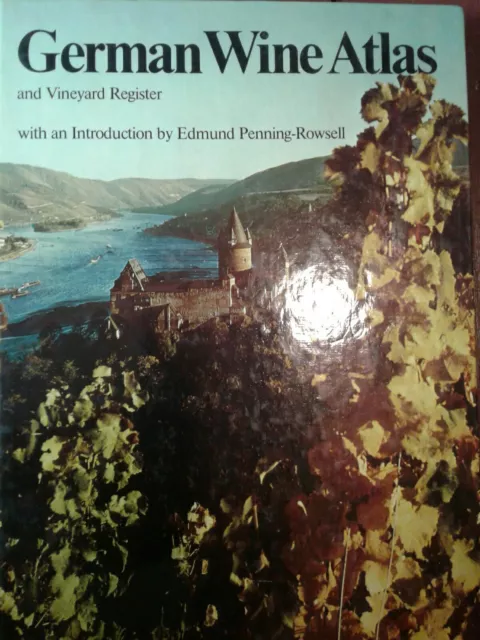 German Wine Atlas and Vineyard Register 1980 Edmund Penning-Roswell