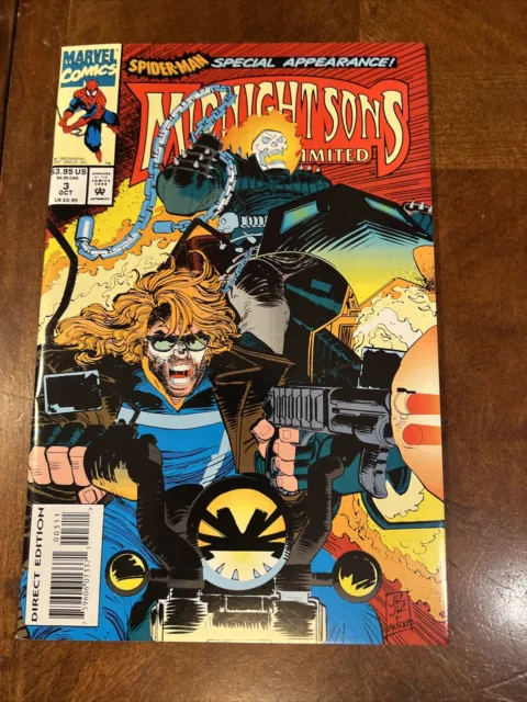 Midnight Sons Unlimited #3 (Marvel) Free Ship at $49+